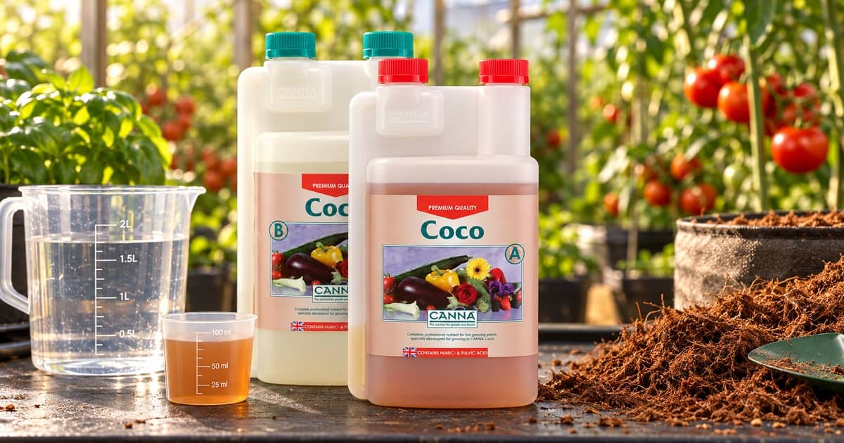 CANNA Coco A&B: Guide til dosering, blanding og pH