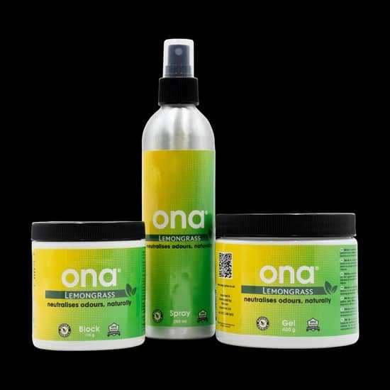 ONA SPRAY – Effektiv luktfjerner med umiddelbar virkning – Lemongrass