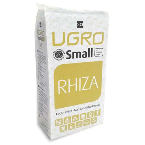 UGRO COCO Komprimert Brick 100% coco peat Small Rhiza 11L (Kasse med 12)