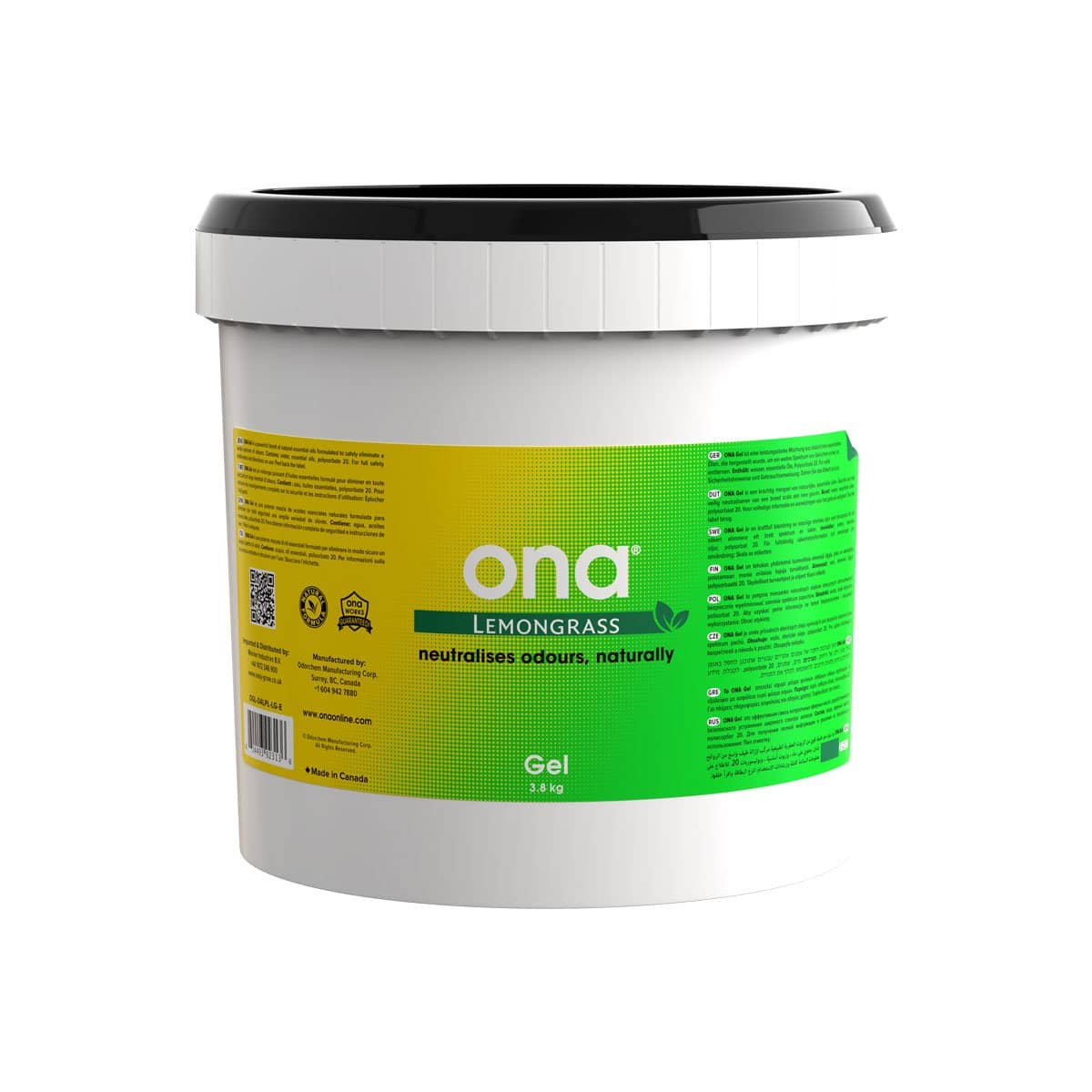 ONA GEL – Lemon Grass 3.8kg