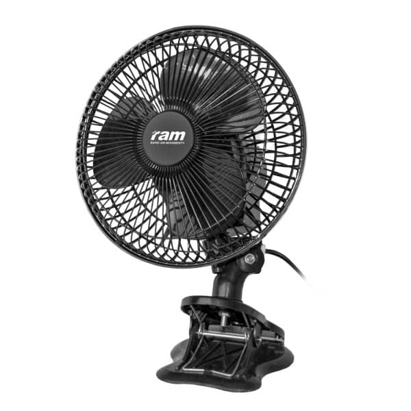 RAM oscillerende veggvifte, 180 mm, 20 W