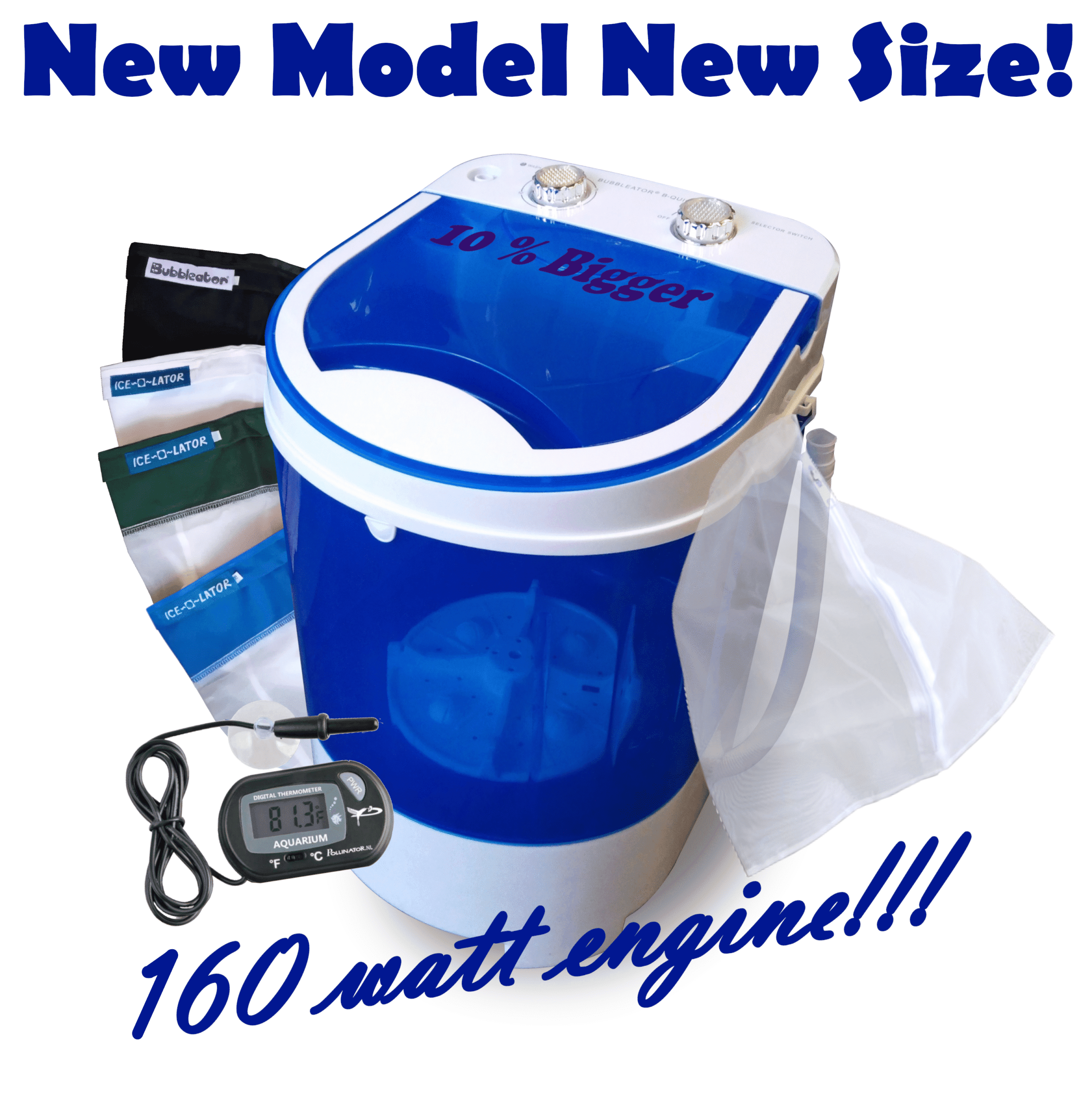 BUBBLEATOR B-QUICK VASKEMASKIN 7 Bag Set