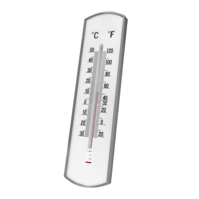 Thermometer, plastic